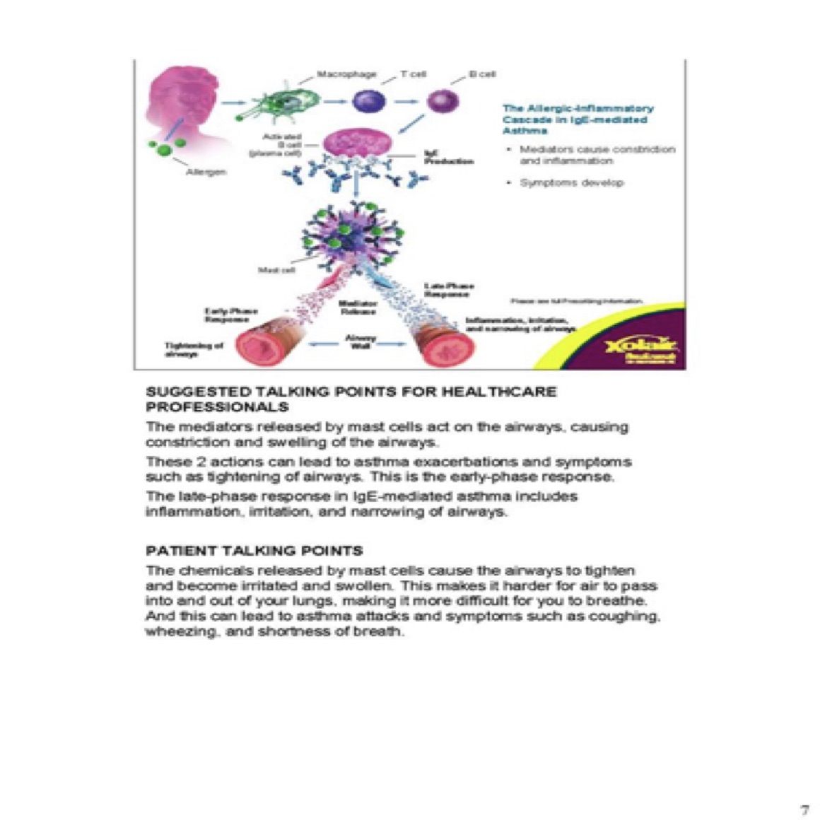 This flip-chart presentation helped nurse educators explain a new type of allergy medicine to colleagues and patients.
(Page 7 of 11)